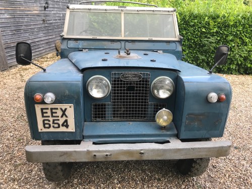 Land Rover Series 2 II 1960 88" Reg EEX 654 Full Canvas For Sale