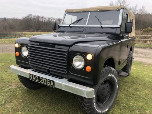 1962 Land Rover Series 2a V8 5 speed Soft top Galvanised chassis VENDUTO