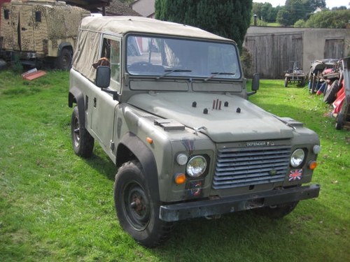 1991 Land Rover 90 2.5 Soft Top Ex Military, For Restoration For Sale