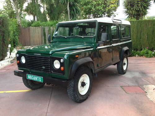 1996 LHD LAND ROVER DEFENDER 110 S/W SOLD