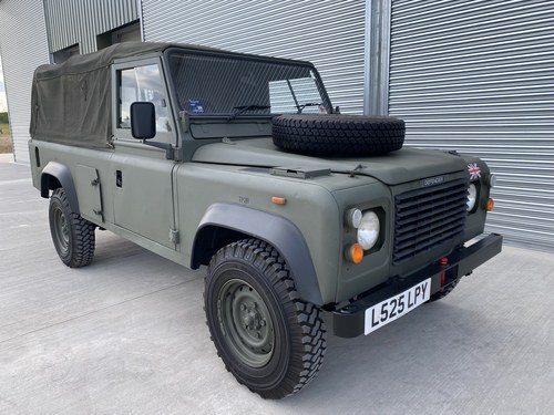 1993 Land Rover Defender 110 soft top 2.5D Ex-Military SOLD