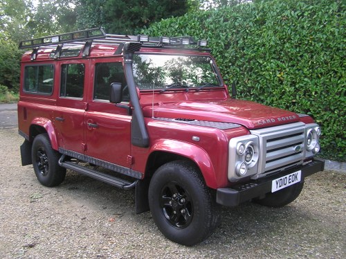 2010 Land Rover Defender 110 2.4 TDCi County Station Wagon 4WD lW For Sale
