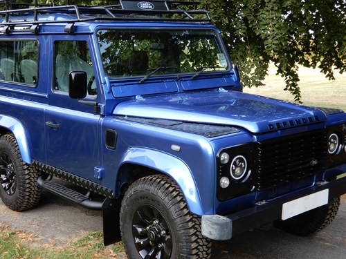 2002 Land Rover Defender 90 Factory County Station Wagon For Sale