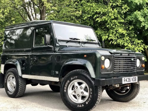 1997 Land rover defender 90 300tdi galvanised chassis 3dr For Sale