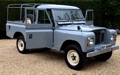 1969 Land rover series iia lwb 109 truck cab rare 6cyl SOLD