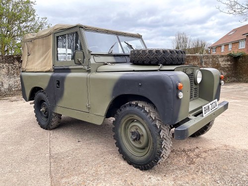 1963 Land Rover Series IIa ex-military 2.25 petrol soft top SOLD