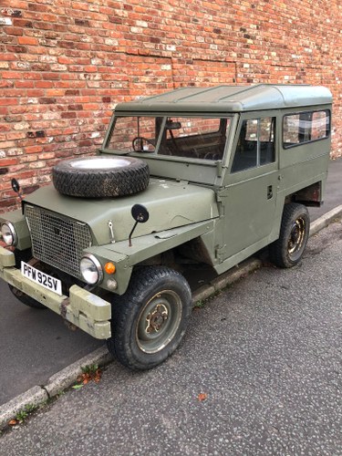 1980 Land Rover Light weight Series 3 Ex Military In vendita