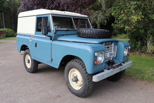 1982 LAND ROVER SERIES 3 SWB 2.2 PETROL SOLD