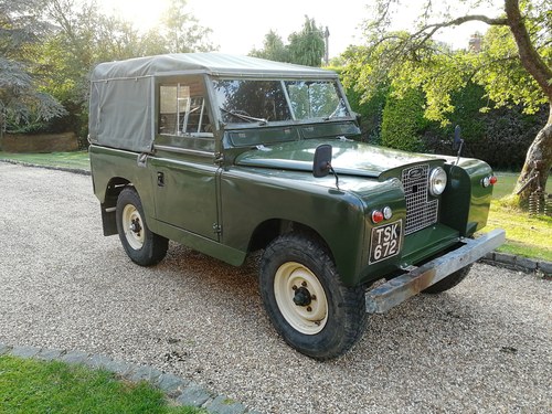 1960 Land Rover Series II 88 2.25 petrol SOLD