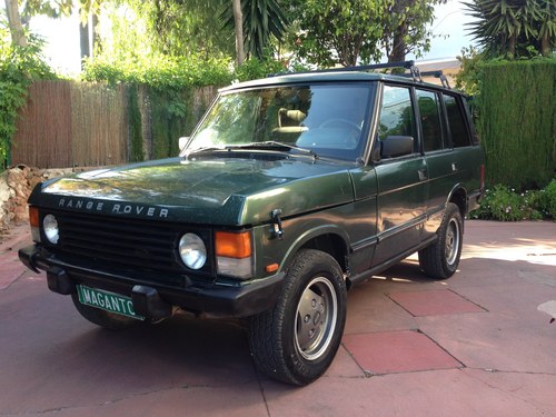 1995 LHD RANGE ROVER CLASSIC 300 Tdi In SPAIN SOLD