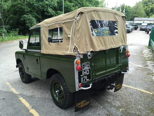 RARE “TAX EXEMPT” 1972 SERIES 3 SOFT TOP SOLD