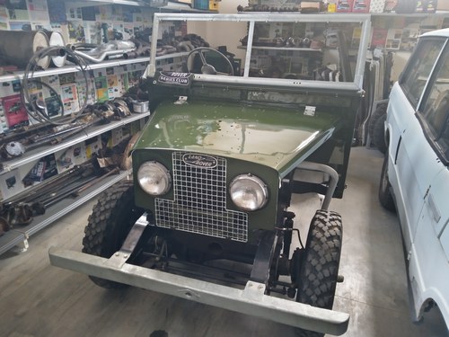 1955 Land Rover SI unfinished restoration For Sale