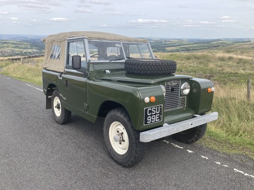 1967 SERIES IIA SOFT TOP – GALVANISED CHASSIS AND BULKHEAD SOLD