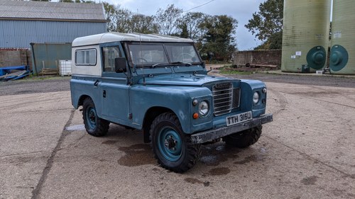 1972 Land Rover Series 3 88 inch 4 cylinder petrol hardtop #422 For Sale