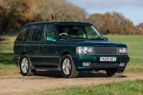2001 LAND ROVER RANGE ROVER (P38) 30th Anniversary Edition For Sale by Auction
