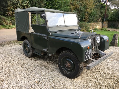 1950 Land Rover Series One 80 Just £14,000 - £18,000 For Sale by Auction