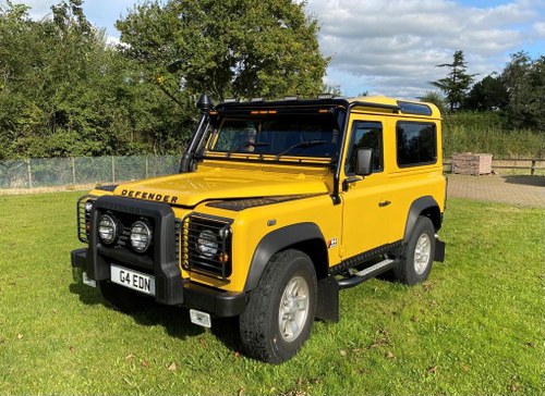 2002 Land Rover Defender 90 'G4 Limited Edition' in rare Borrego For Sale by Auction