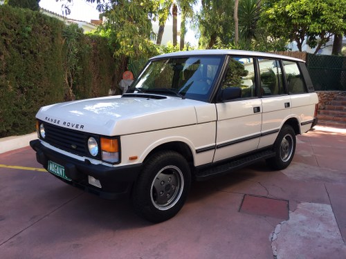 1996 LHD RANGE ROVER CLASSIC 300 Tdi In SPAIN SOLD