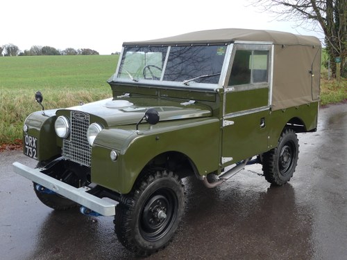 1958 Land Rover Series 1 SOLD