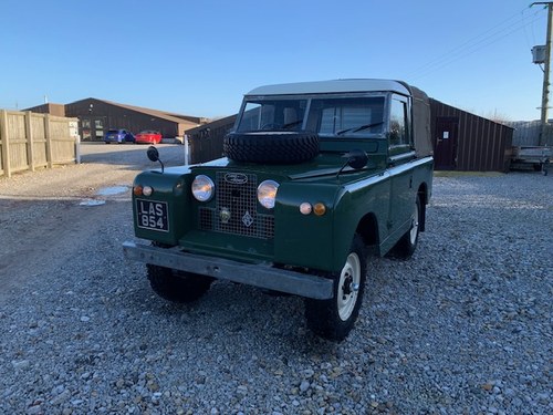 1961 LAND ROVER SERIES 2 RESERVED VENDUTO