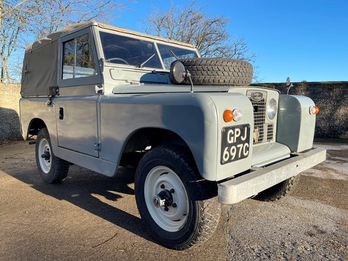 1965 Series 2a 88in petrol softtop+galv chassis/bulkhead, For Sale