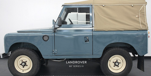 1975 Classic restored Series III Land Rover In vendita
