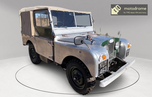 1952 Series One 80in soft top with alloy bulkhead SOLD