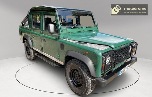 tough looking 2004/54 Defender 110 Double Cab+nice plate For Sale