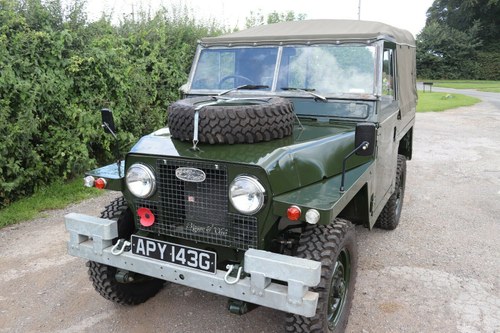 1969 Lightweight Land Rover, Galvanised chassis & bulkhead, Resto SOLD