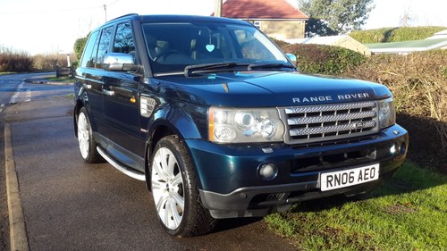 RANGE ROVER SPORT 4.2 SUPERCHARGED 2006 63000 MILES PX WELCO In vendita