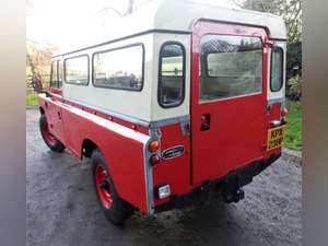 1976 Rare Fire Service Land Rover Series 3 Petrol 109 LOW MILES For Sale (picture 3 of 8)