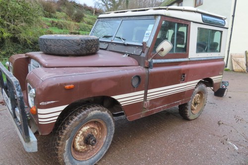 1982 Land Rover Series III 88 County 03/03/2022 À venda em leilão
