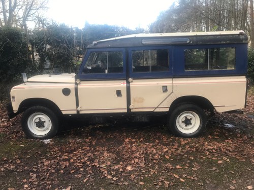1973 Land Rover Series 3 109" Station Wagon, 1 owner from new! For Sale