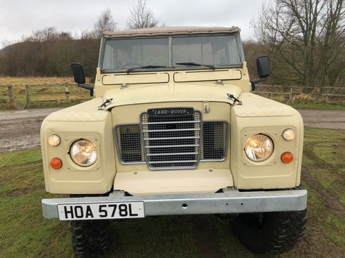 1972 Land Rover Series 3 softtop.Galvanised chassis & bulkhead For Sale