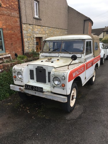 1970 Land Rover Series 2A Recovery Truck 03/03/2022 For Sale by Auction