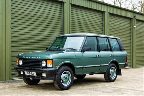 1987 Range Rover 3.5 Efi Vogue 'Sunseeker' Kaufen Bei