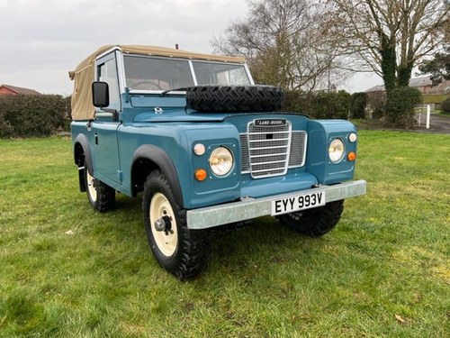 1980 Land Rover® Series 3 RESERVED VERKAUFT