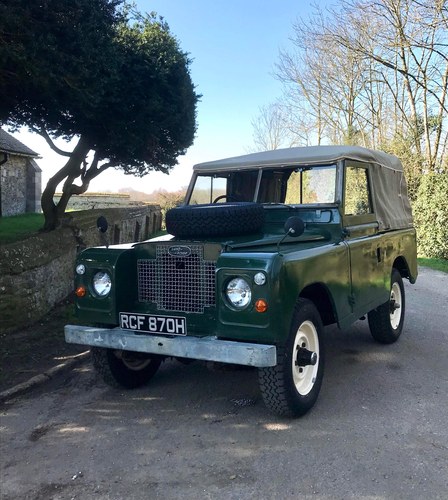 1970 Land Rover Series 2a 88” SWB Petrol SOLD