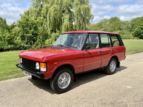 1984 (A) Range Rover 3.5 V8 4 Dr For Sale