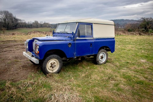 1982 Land Rover Series 3, 2.25 petrol, Galvanised chassis SOLD