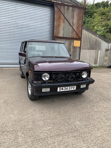 1987 RANGE ROVER OVERFINCH 570 CI PROJECT SOLD