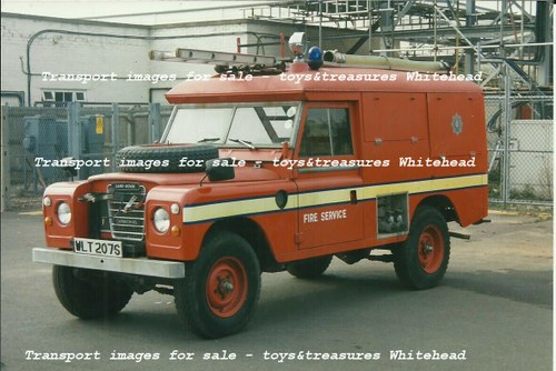1977 LAND ROVER 109 SERIES 3 REDWING FIRE ENGINE VENDUTO
