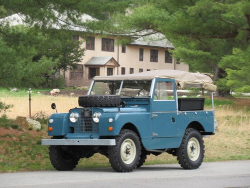 1958 Land Rover Series I 88 - Euro-specs 4X4 LHD Blue $78.8k For Sale
