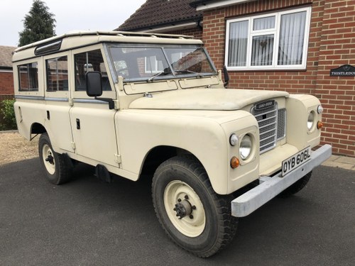 1973 Land Rover 109 Station Wagon 06/07/2022 For Sale by Auction