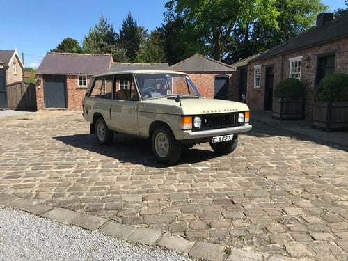 1970 RANGE ROVER SUFFIX A – CHASSIS 48 SOLD