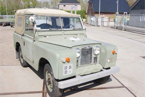 1966 Landrover 88, serie 2a , 2.25 petrol ex swiss military For Sale