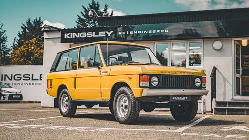 1981 Fully restored, bahama gold, range rover class For Sale