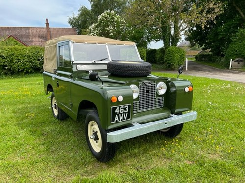 1963 Land Rover® Series 2a *Fully Restored* (AWV) SOLD
