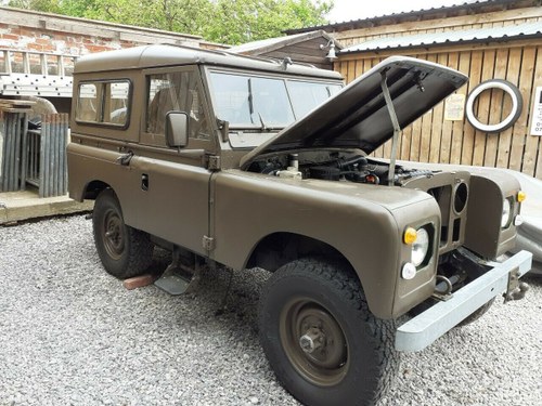 1969 Land Rover Series 2a 2.25 petrol Galvanised chassis For Sale