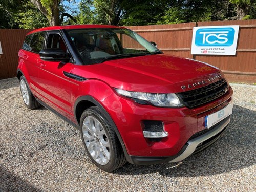 2013 Range Rover Evoque SD4 Dynamic 4x4 190bhp 6-Speed Auto VERKAUFT